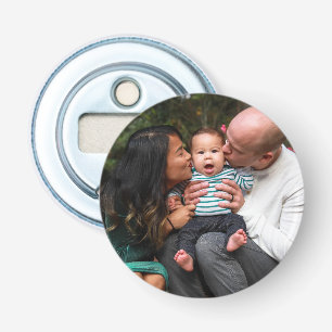 Abrebotellas Familia personalizada de fotografía personalizado