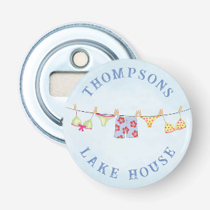 Abrebotellas Familia Personalizado Cuidada Whimsical Lake House