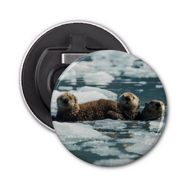 Abrebotellas Familia Sea Otter (Anverso)