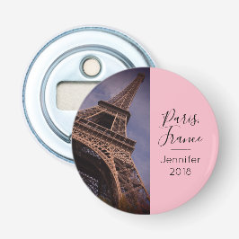 Abrebotellas Famoso monumento en la Torre Eiffel de París