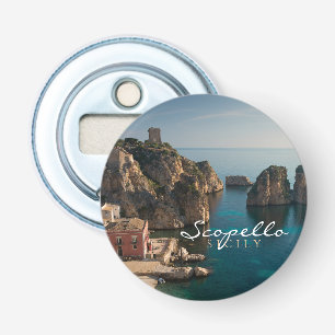 Abrebotellas Faraglioni y Tonnara en Scopello, Sicilia