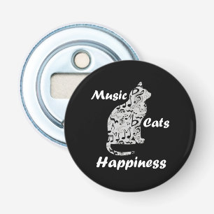 Abrebotellas Felicidad de Gatos Musicales - Cita de Amante de l