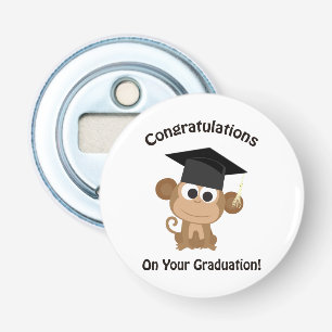 Abrebotellas felicitaciones por tu mono de graduación