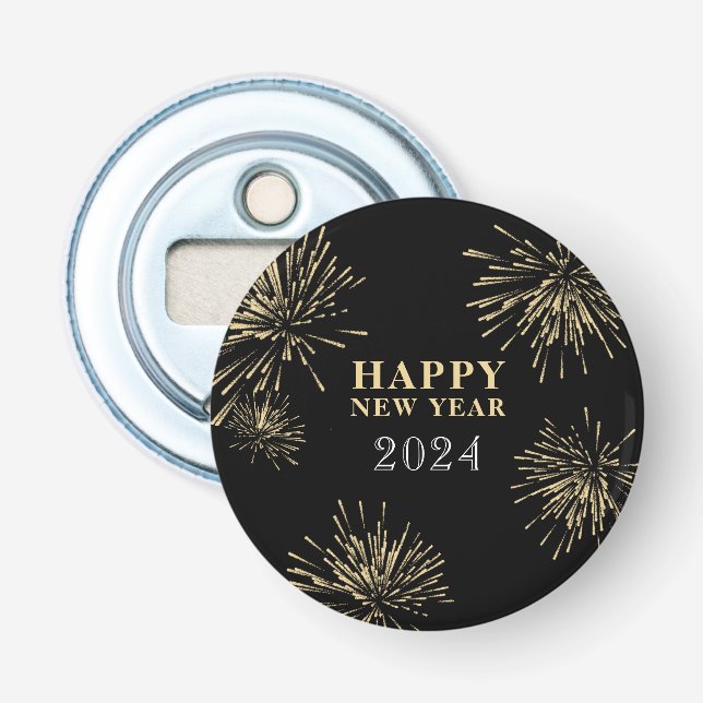 Abrebotellas Feliz Año Nuevo (Anverso)