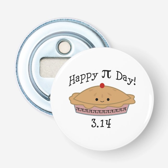 Abrebotellas ¡Feliz Día Del Pi! (Anverso)
