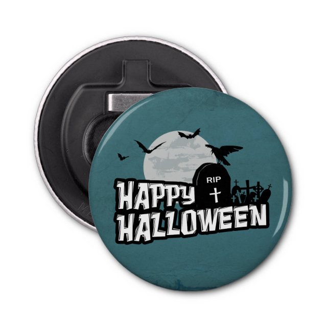 Abrebotellas Feliz Halloween (Anverso)