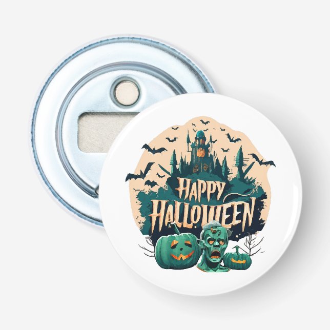 Abrebotellas Feliz Halloween (Anverso)