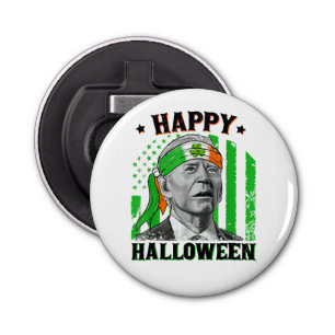 Abrebotellas Feliz Halloween Funny Joe Biden St Patricks Day Fl