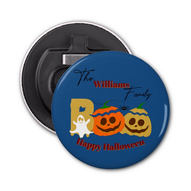 Abrebotellas Feliz Halloween Spookkin (Anverso)