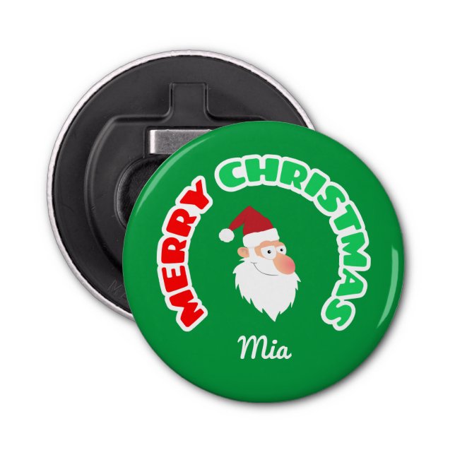 Abrebotellas Feliz Navidad (Anverso)