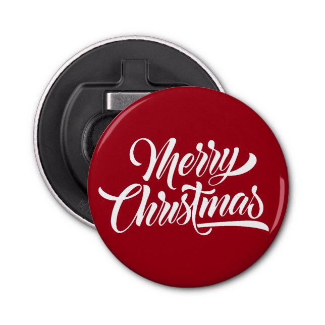 Abrebotellas Feliz Navidad (Anverso)