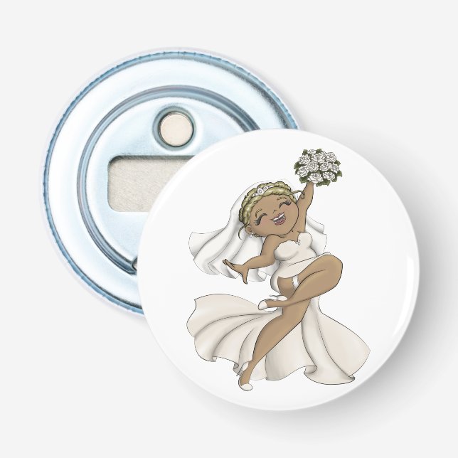 Abrebotellas Feliz Novia 02 (Anverso)