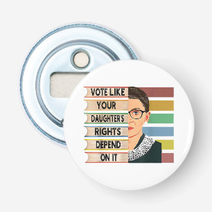 Abrebotellas Feminista Ruth Bader Ginsburg RBG Chica De Cita Co
