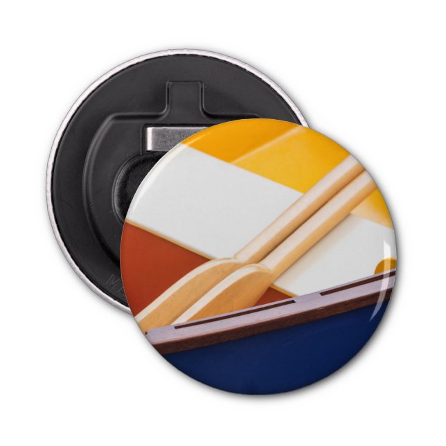 Abrebotellas Festival Bainbridge Island Bote de madera 2 (Anverso)