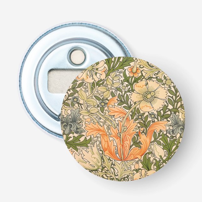 Abrebotellas Festival de Flores William Morris Spring Compton (Anverso)
