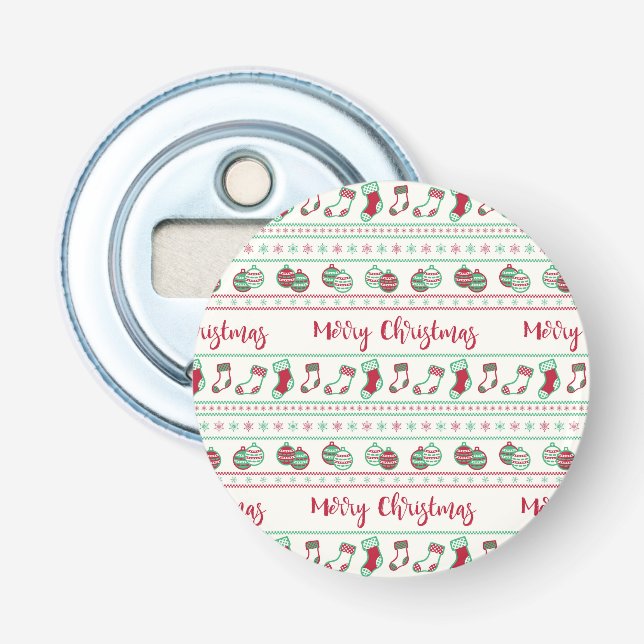 Abrebotellas Festividad del patrón de sudor de los Navidades fe (Anverso)