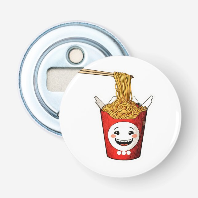 Abrebotellas Fideos sonrientes (Anverso)