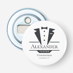 Abrebotellas Fiesta de bodas Tuxedo Regalos Groomsman