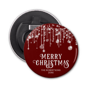 Abrebotellas Fiesta de Navidades de Red String Lights