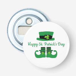 Abrebotellas Fiesta de San Patricio personalizada con duende