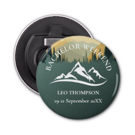 Abrebotellas Fin de semana de Bachelor de Montaña Aventura al A