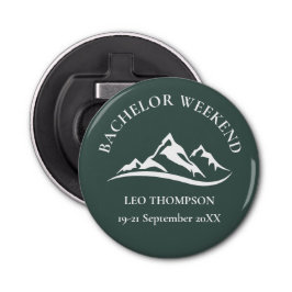 Abrebotellas Fin de semana de soltero en la montaña de aventura