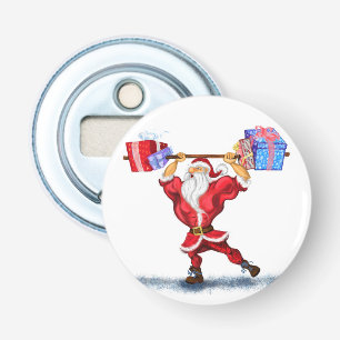 Abrebotellas Fitness Santa Bottle Opener