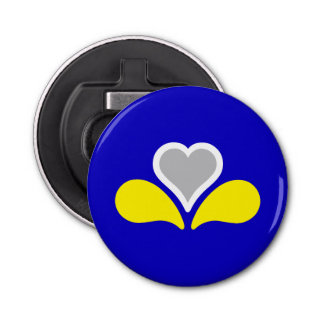 Abrebotellas Flag of Brussels, Belgium Bottle Opener