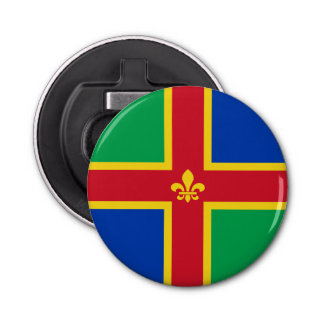 Abrebotellas Flag of Lincolnshire Bottle Opener