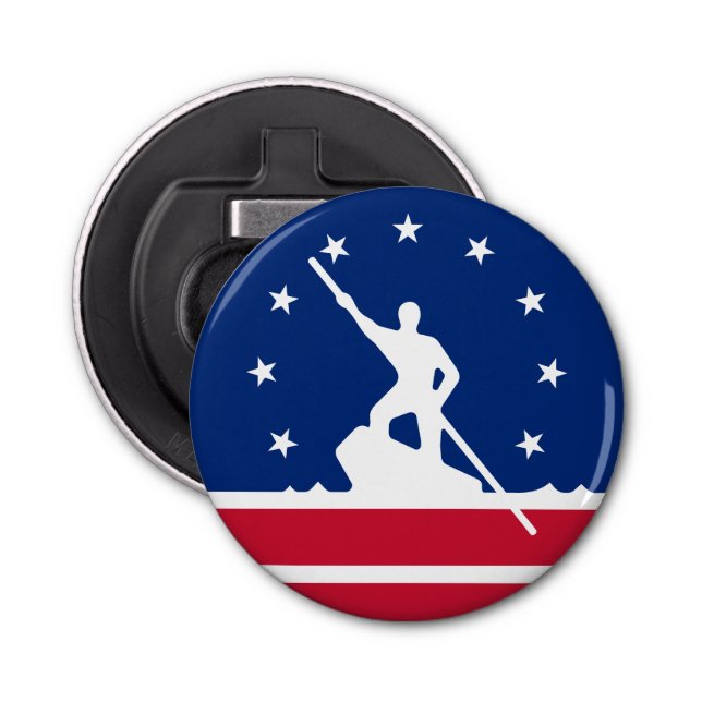 Abrebotellas Flag of Richmond, Virginia Bottle Opener (Anverso)