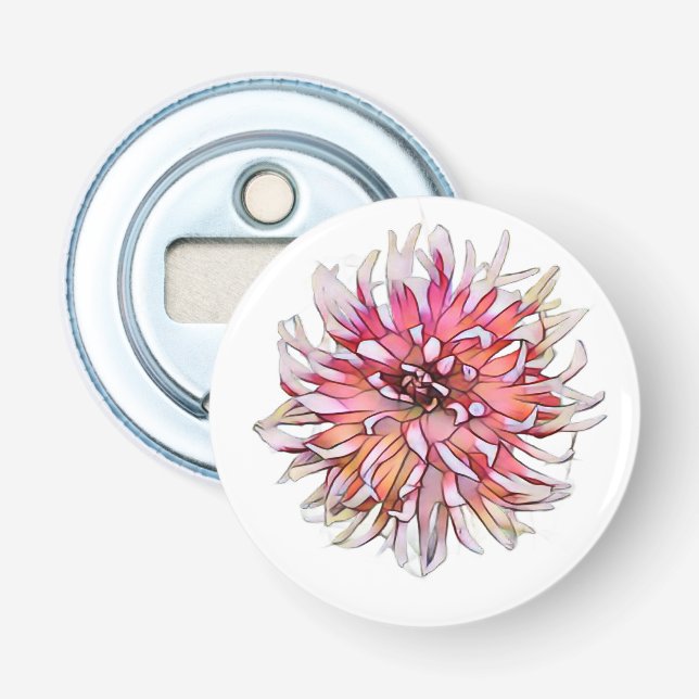ABREBOTELLAS FLOR DE DALIA (Anverso)