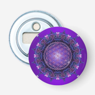 Abrebotellas Flor de vida / Blume des Lebens - Mandala I