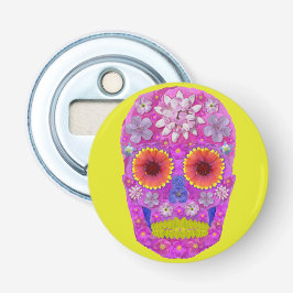 Abrebotellas Flor Skull 2