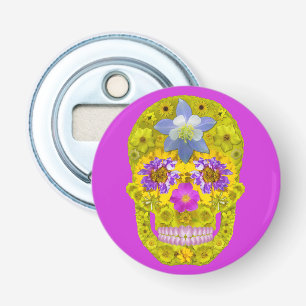 Abrebotellas Flor Skull 3