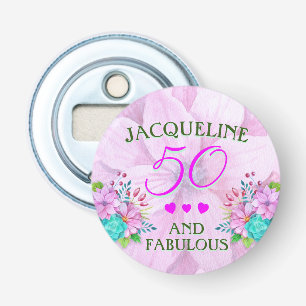 Abrebotellas Floral acuática 50 y fabulosa