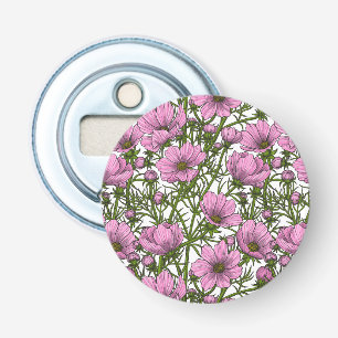 Abrebotellas Flores Cosmos rosadas