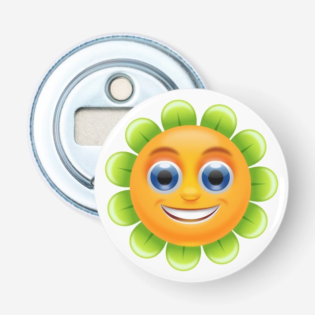 ABREBOTELLAS FLORES DE CARA (Anverso)