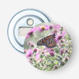 Abrebotellas Flores de mariposa y morado