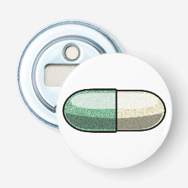 Abrebotellas Fluoxetina con purpurina