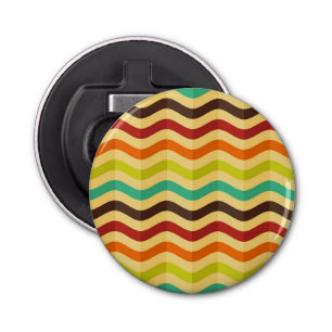 Abrebotellas Fondo con rayas en retro 4