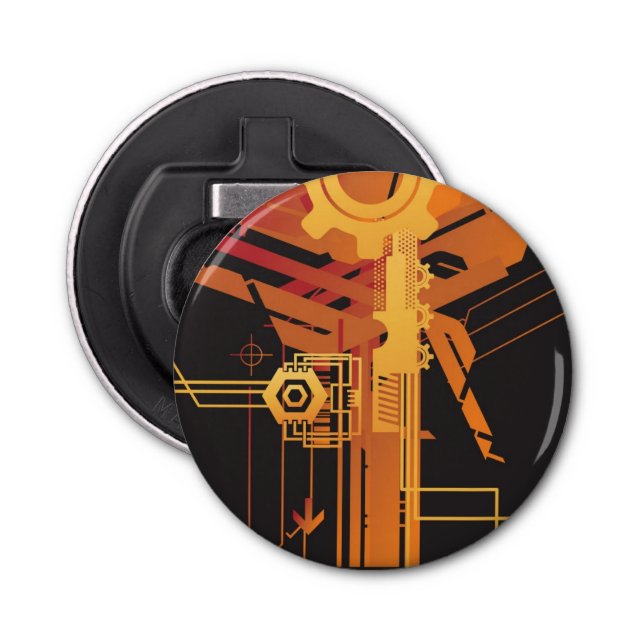 Abrebotellas Fondo de semitono técnico (Anverso)