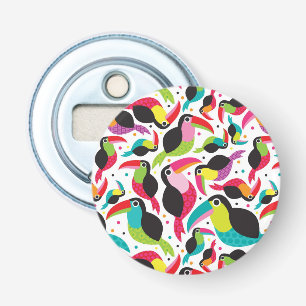 Abrebotellas fondo toucan exótico del pájaro del Brasil