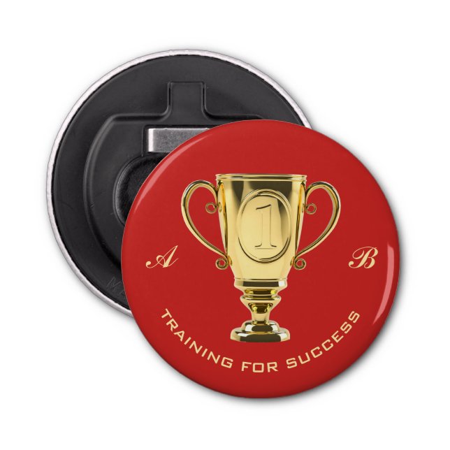 Abrebotellas Formación de trofeos motivacionales para el éxito  (Anverso)