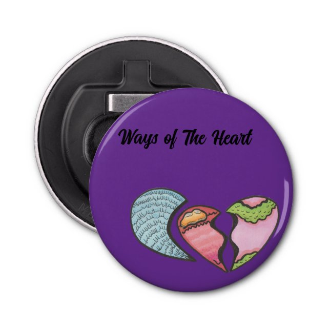 Abrebotellas Formas del corazón (Anverso)