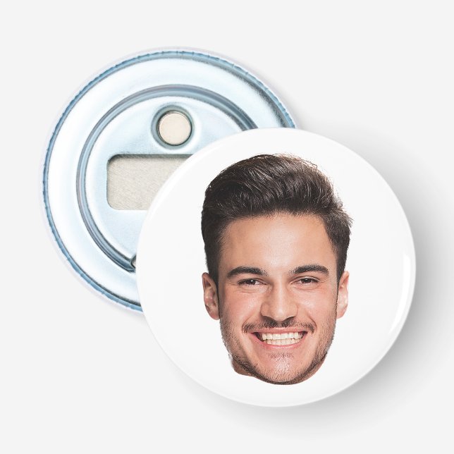 Abrebotellas Foto de Cara Personalizada (Anverso)