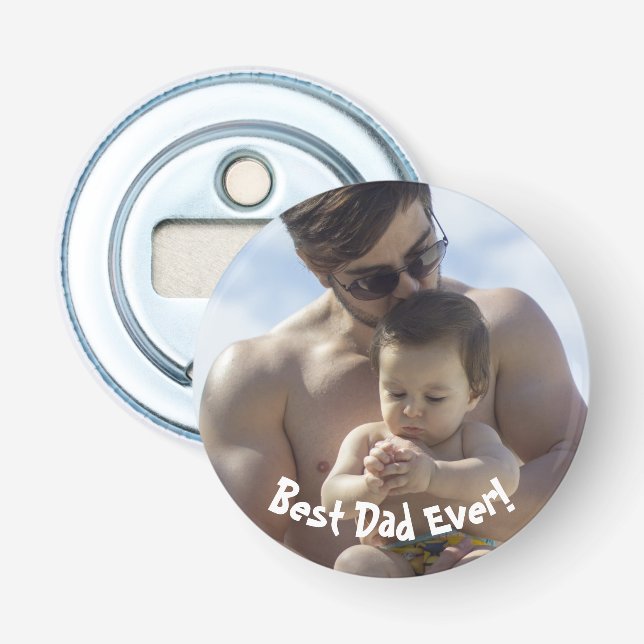 Abrebotellas Foto de Guay Best Dad (Anverso)