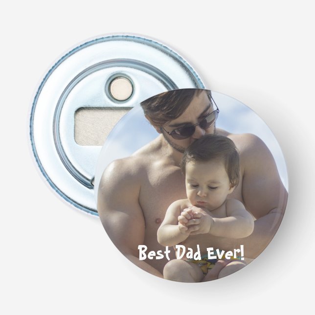 Abrebotellas Foto de Guay Best Dad (Anverso)