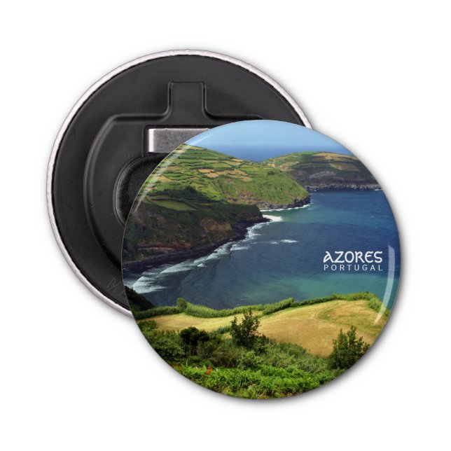 Abrebotellas Foto de las islas Azores, Portugal (Anverso)