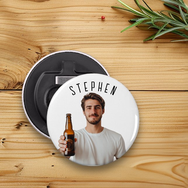 Abrebotellas Foto de regalo personalizado para él (Subido por el creador)