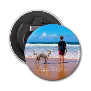 Abrebotellas Foto y texto personalizado - Su diseño - Con mi Ma